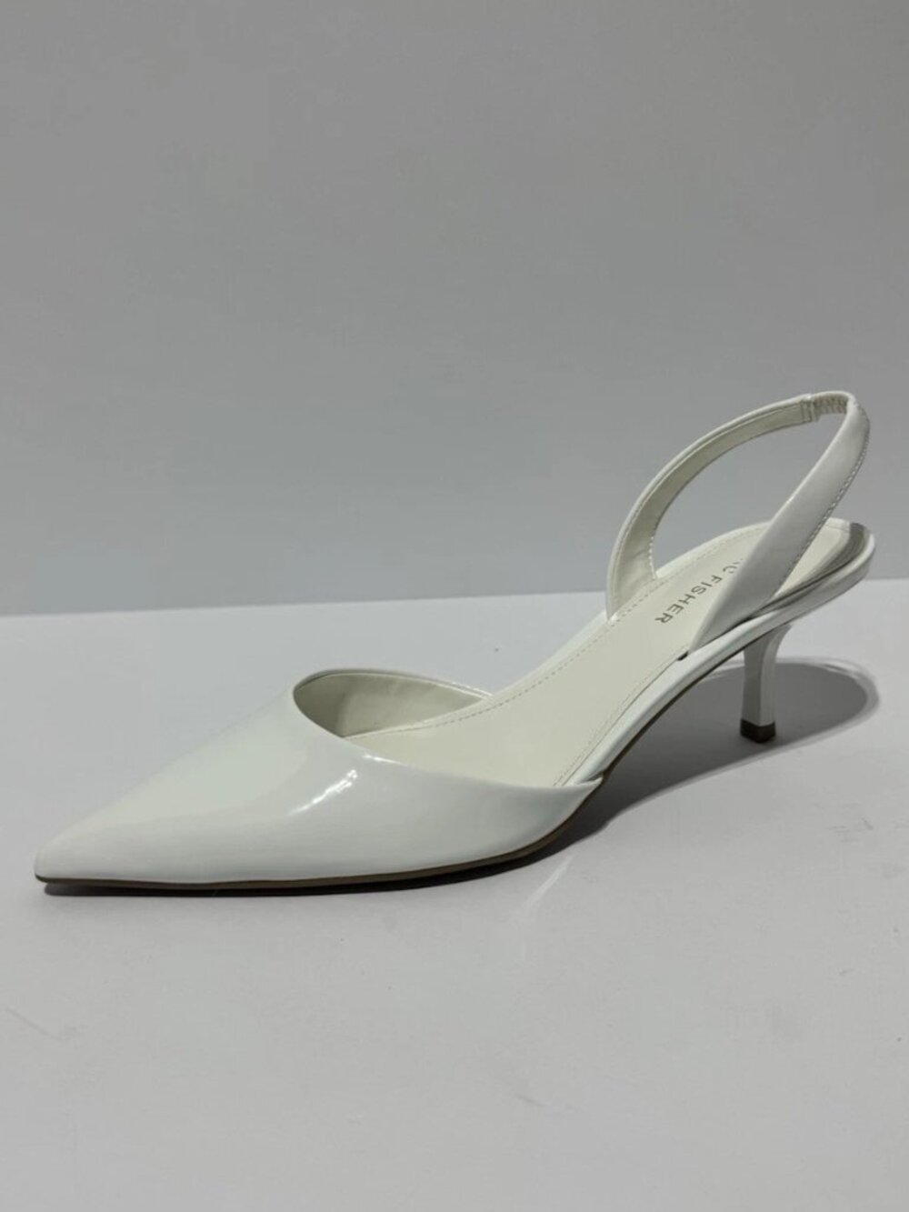 Marc Fisher Womens Iced Heels White Size 8.5 M